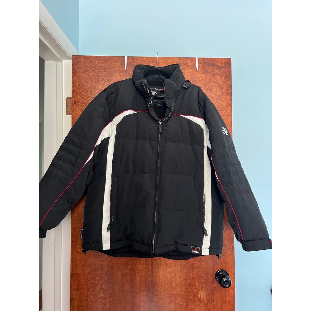 ZeroXposur Ski Jacket Mens XL Black Down Blend Element Protector 83480-8